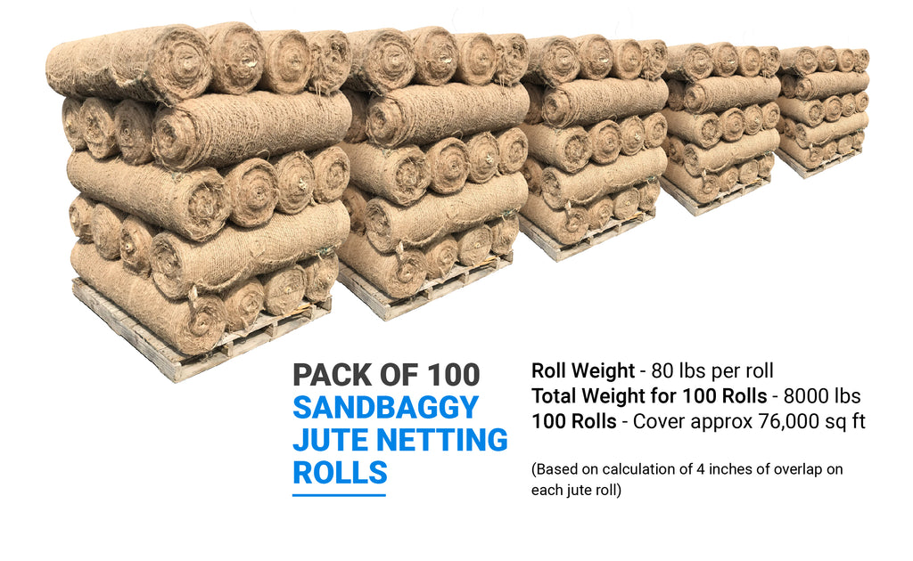 Bulk Jute Netting Rolls