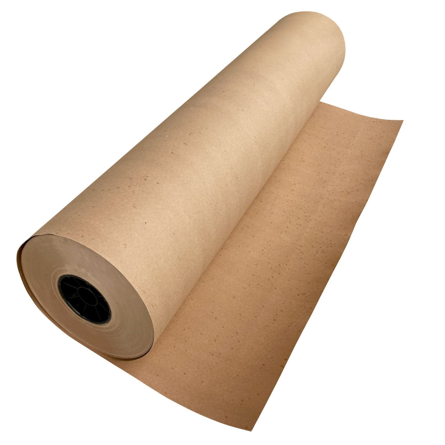 Heavy Duty Kraft Paper Rolls - 75 lb. Recycled Paper (Brown