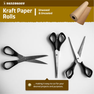 unwaxed non coated kraft paper rolls are easy to cut