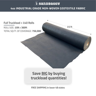 geotextile fabric for drainage bulk