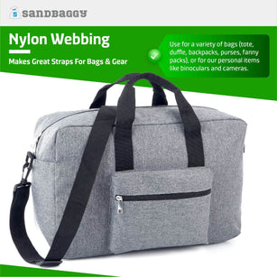 nylon webbing straps for bags