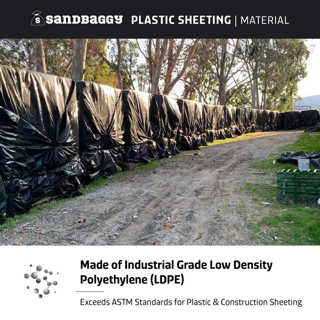 industrial grade virgin polyethylene sheeting for construction
