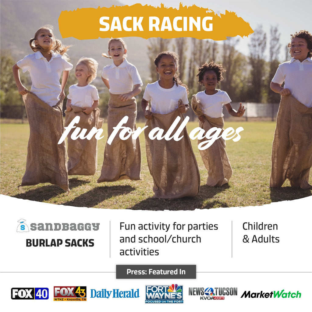 burlap sacks for sack racing