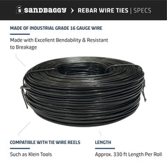 Tie Wire Roll Black – Reinforcing Tie Wire - InfraBuild