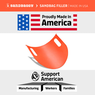 Sandbaggy Sandbag Filler Tool is made in USA