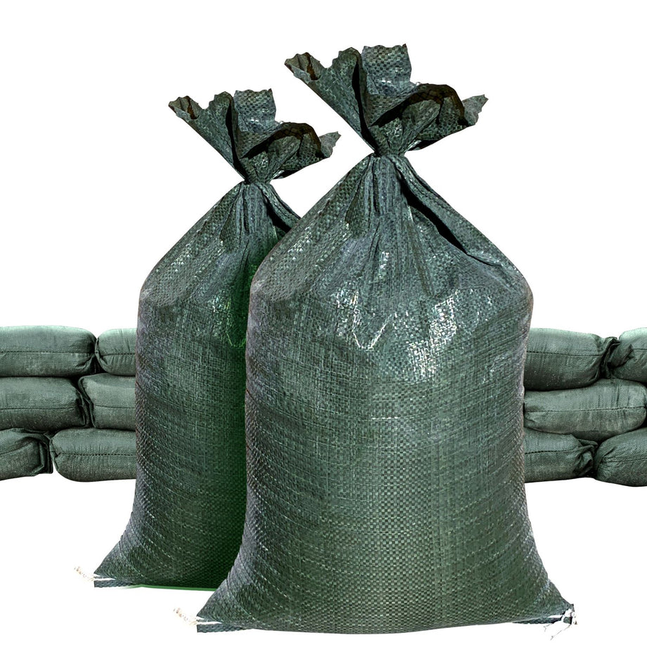Sandbaggy Burlap Sand Bag - Size: 14 x 26 - Sandbags 50 lb Weight  Capacity - For Flooding, Flood Water Barrier, Tent Sandbags, Store Bags -  Sand Not Included (10 Bags)