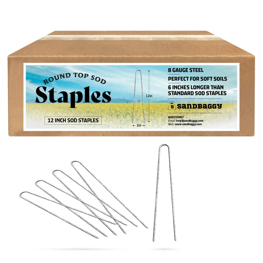 12 inch landscape staples