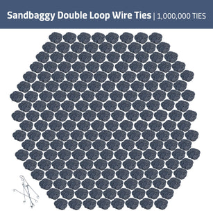 1 million double loop wire ties in bulk