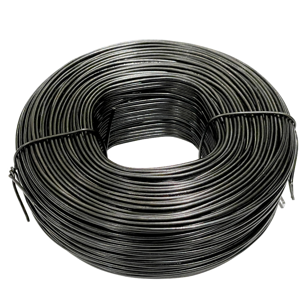 Rebar Tie Wire Roll 16 Gauge | Black, Steel, 330 ft - Sandbaggy