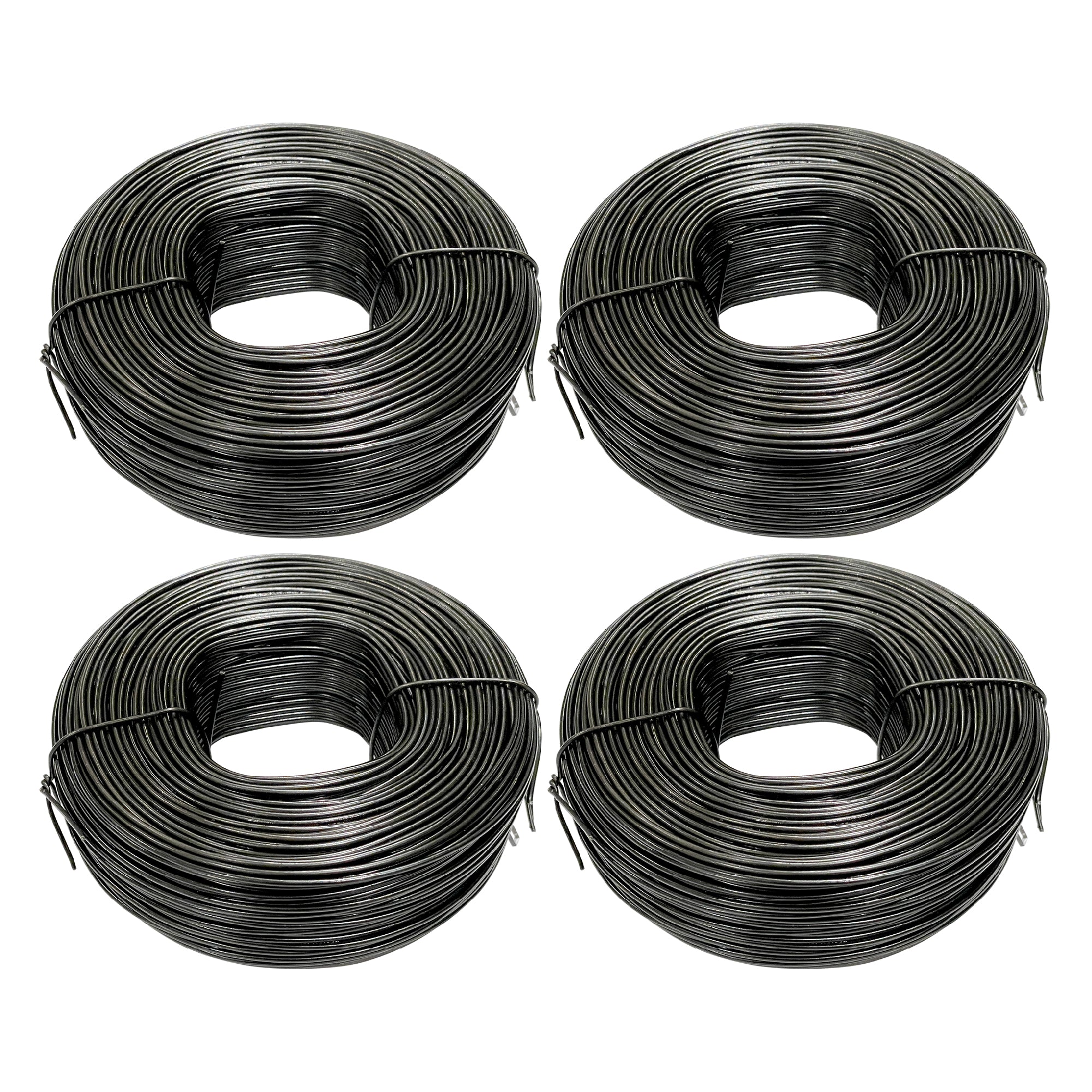 Rebar Tie Wire Roll 16 Gauge  Black, Steel, 330 ft - Sandbaggy