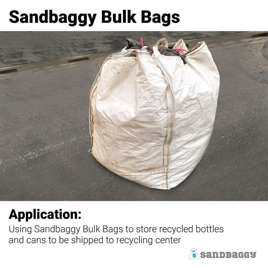 Used Bulk Bags for Bottles and Cans