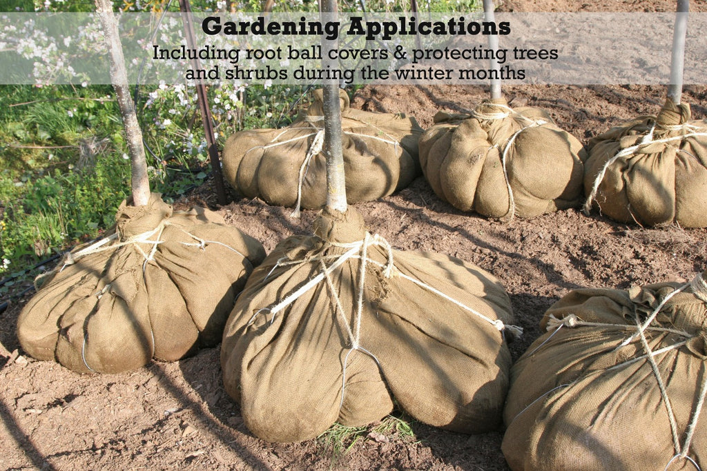 Gardening Applications: Including root ball covers and protecting trees and shrubs during the winter months