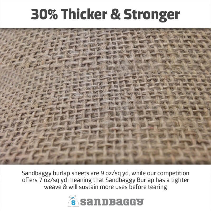 Burlap Squares - 80