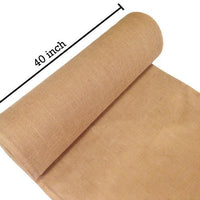 Burlap fabric roll - 40 inch width