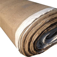 Concrete curing blanket roll made from jute and polyethylene 