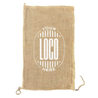custom printed burlap bags