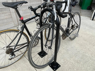ground bike racks