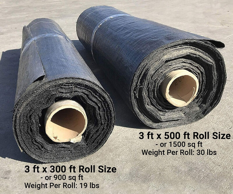 3 ft Landscape Fabric For Weed Barrier, Ground Cover, Garden