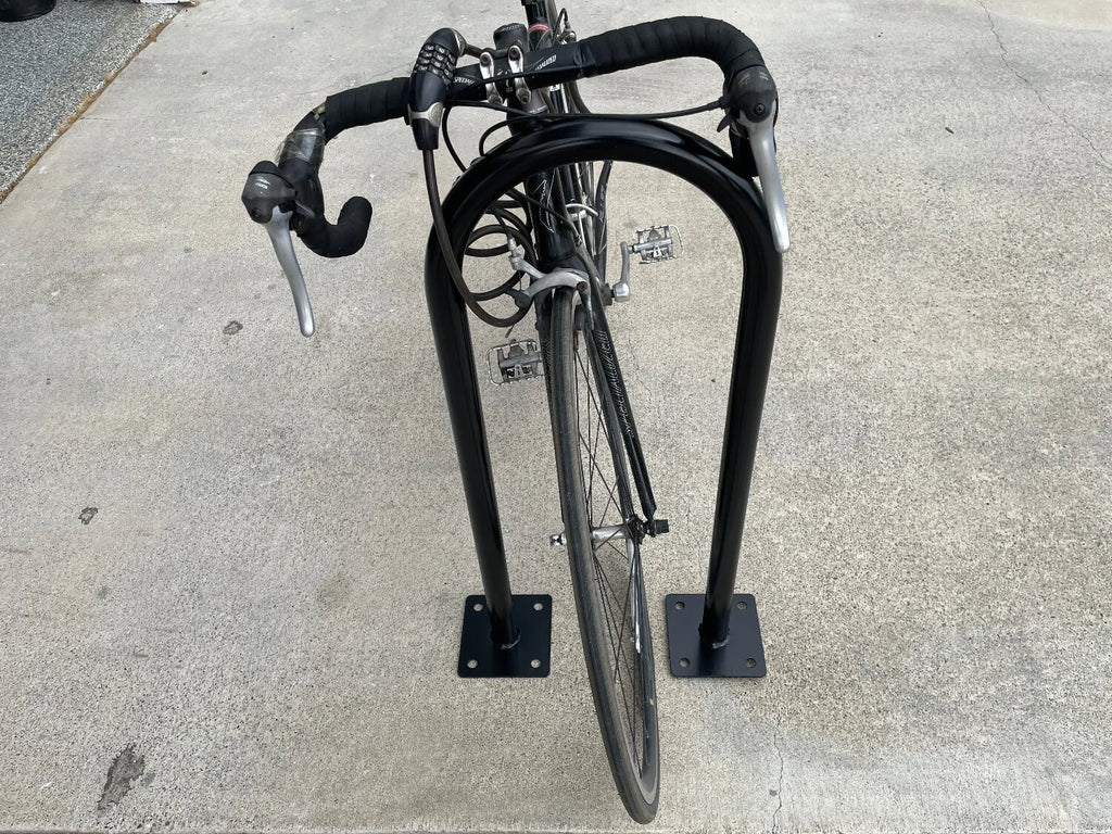 outdoor bike rack