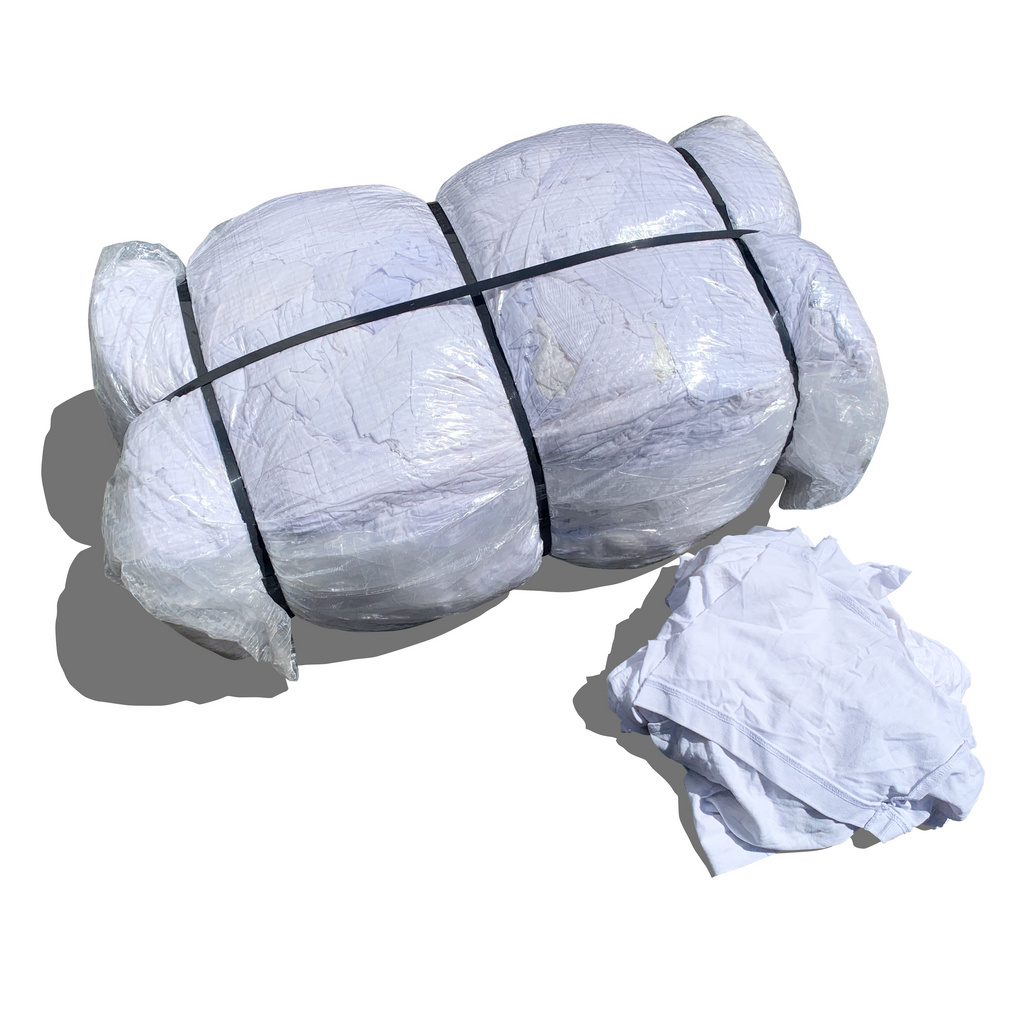 Cotton Cleaning Rags Bale (100% Recycled Cotton) – Sandbaggy
