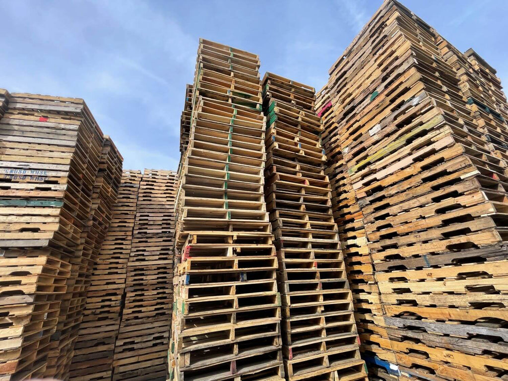 Partial 4 Way Pallets - B Grade (#2 Grade)