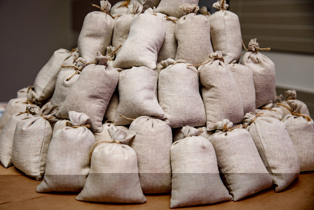Medium Burlap Bags for food storage