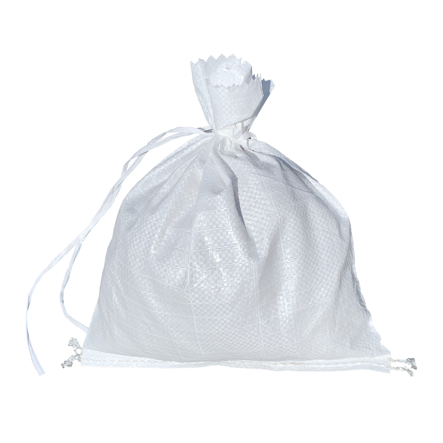 Small Empty Sandbags (White) for Tents, Canopy Sandbaggy