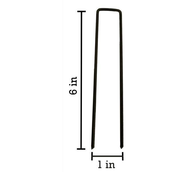 6 in. 9-GAUGE Steel Landscape Staples - Thumbnail 3