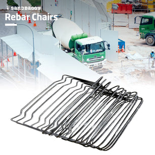 pack of rebar chairs for concrete pouring applications