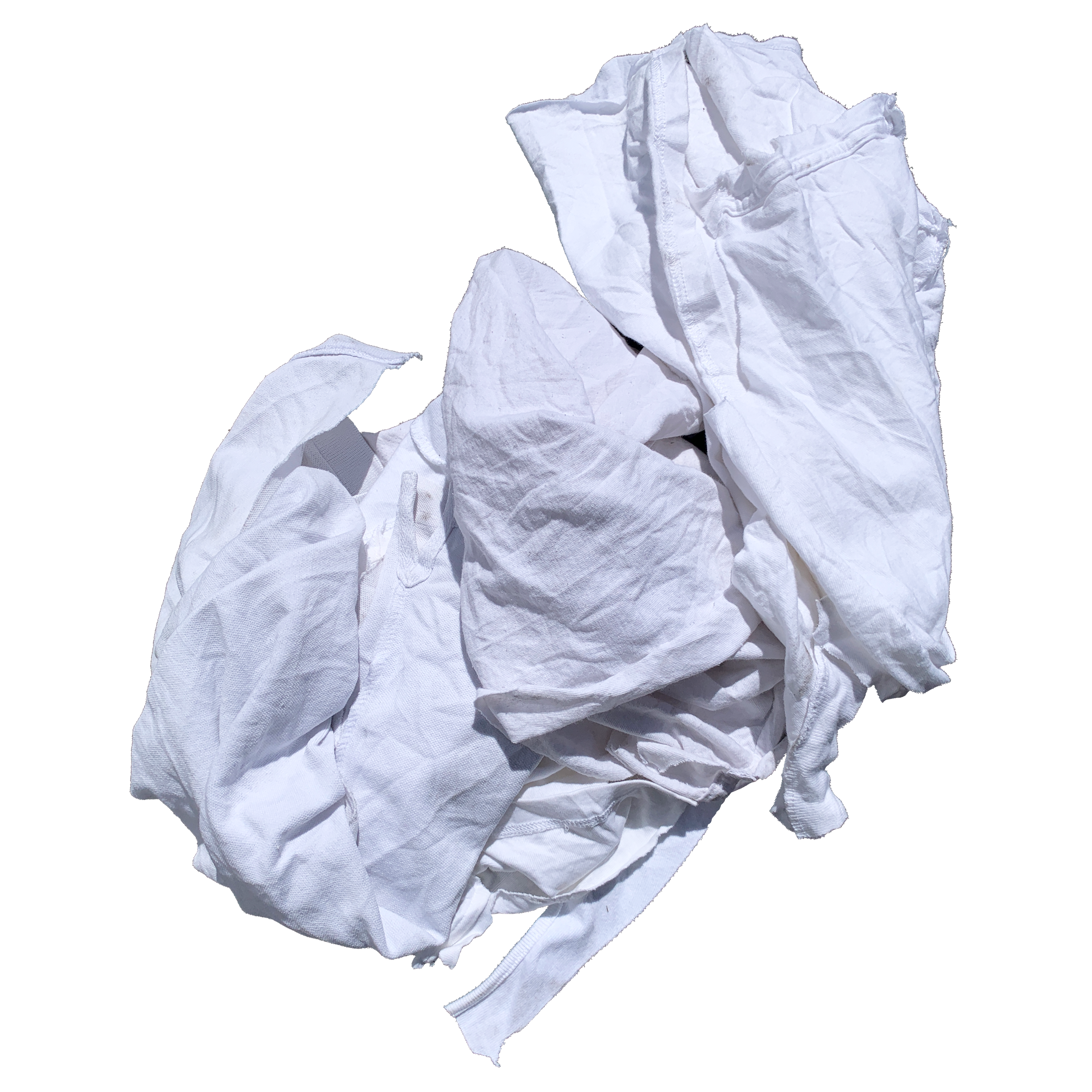Pro-Clean Basics Recycled and Reclaimed Cleaning T-shirt Cloth Rags, Lint  Free, 100% Cotton in the Paint Cleanup department at